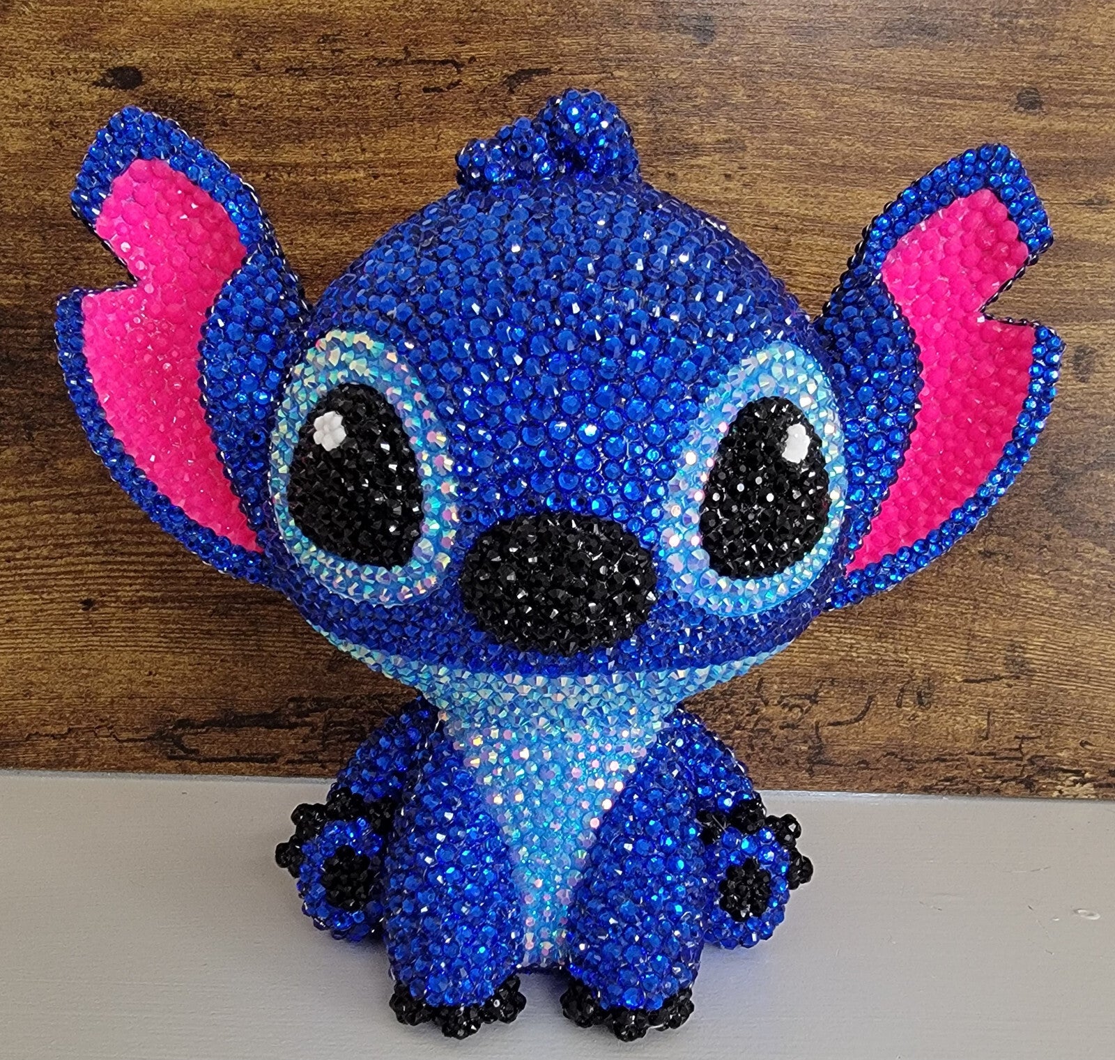 3D printed and rhinestoned bank