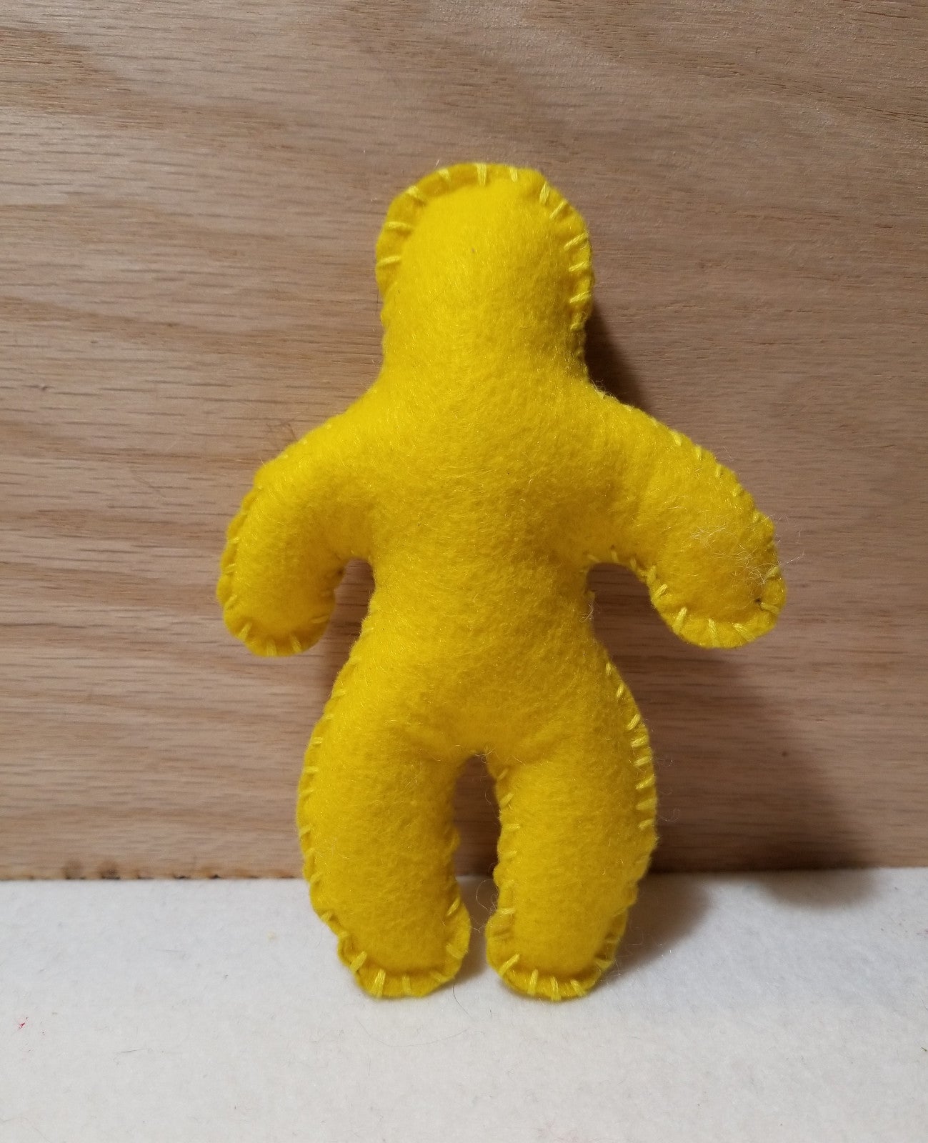 Handmade Poppet for spell work "Yellow: success, understanding, attractiveness,
