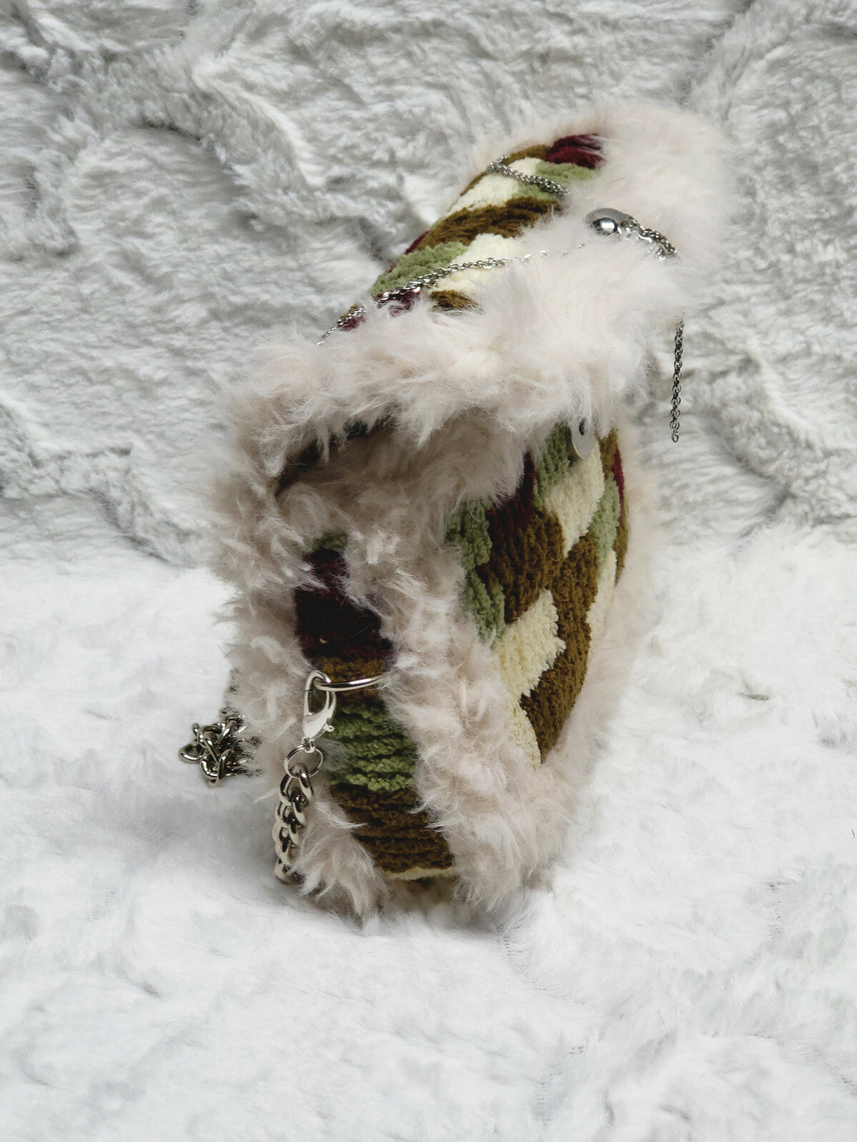 Handmade Plastic Canvas Purse