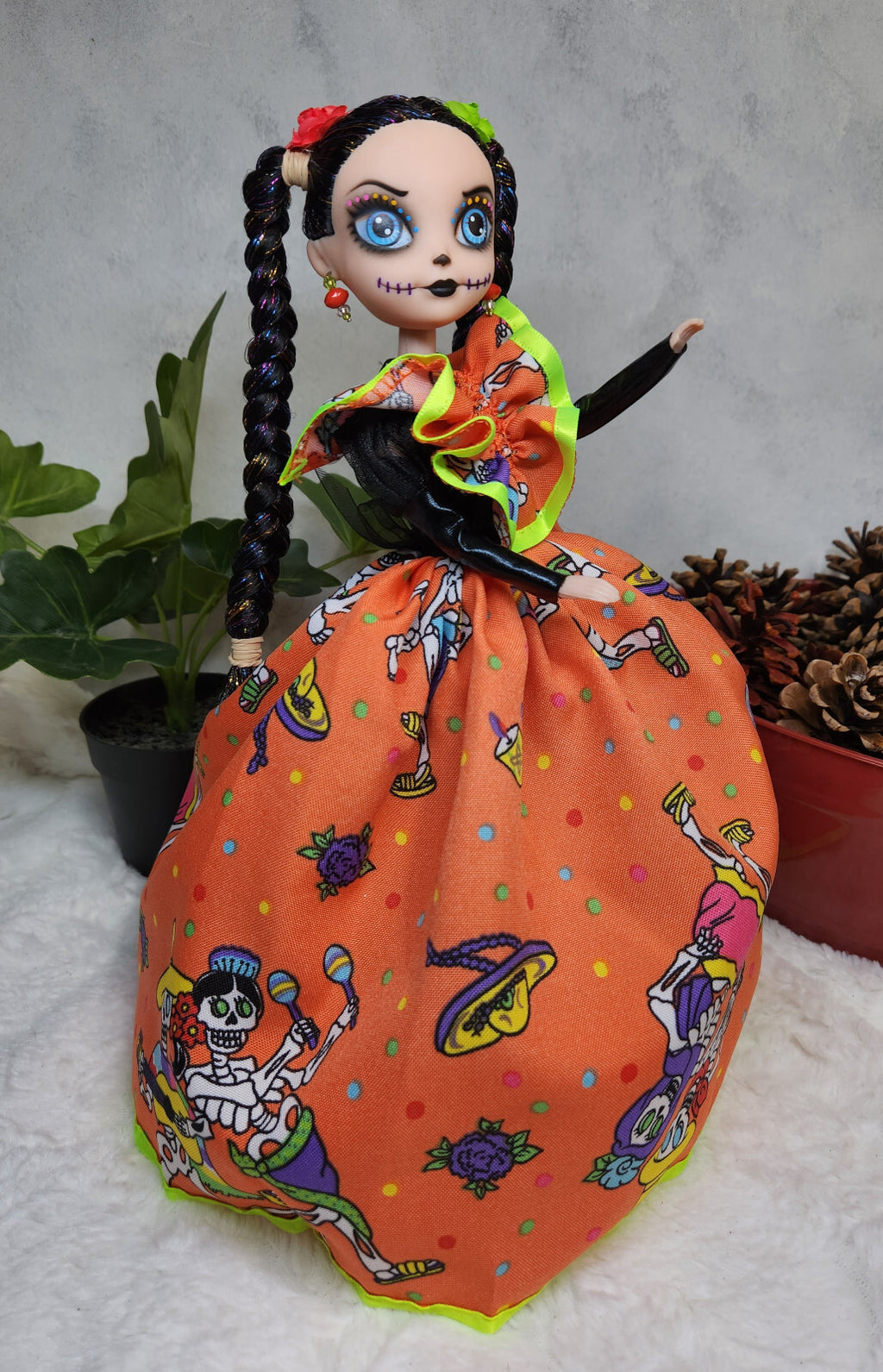 La Catrina Doll