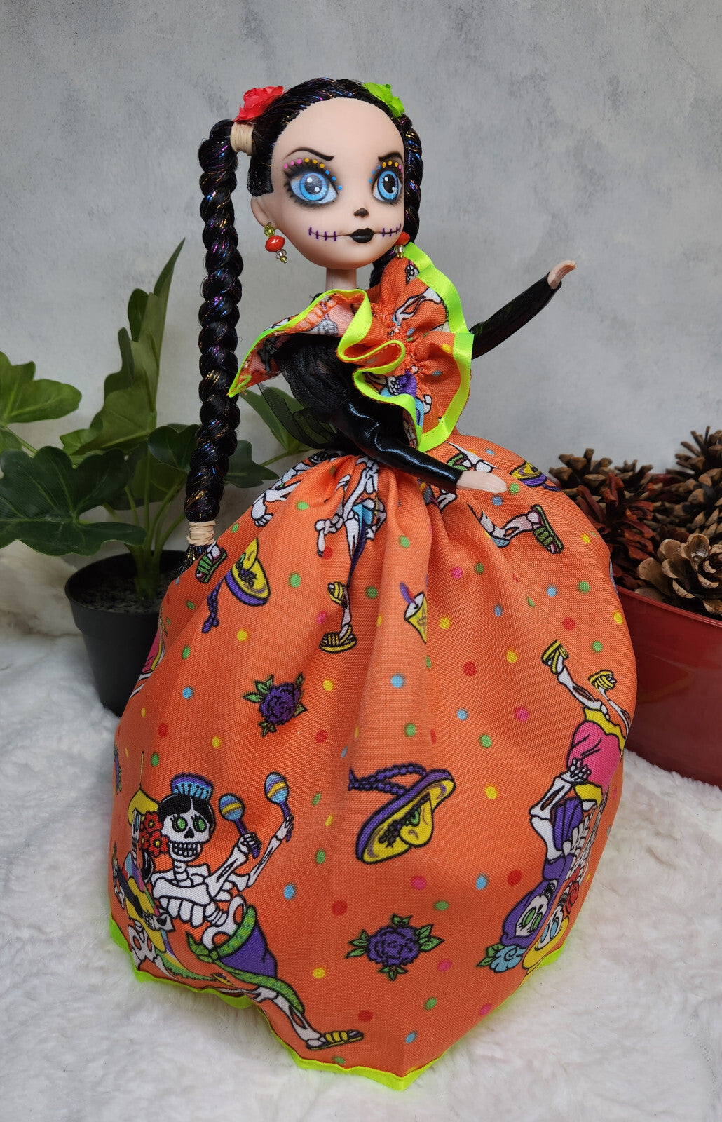 La Catrina Doll