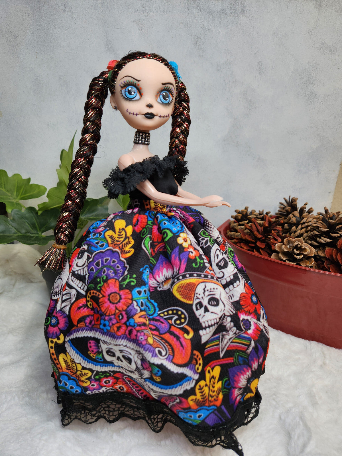 La Catrina Doll