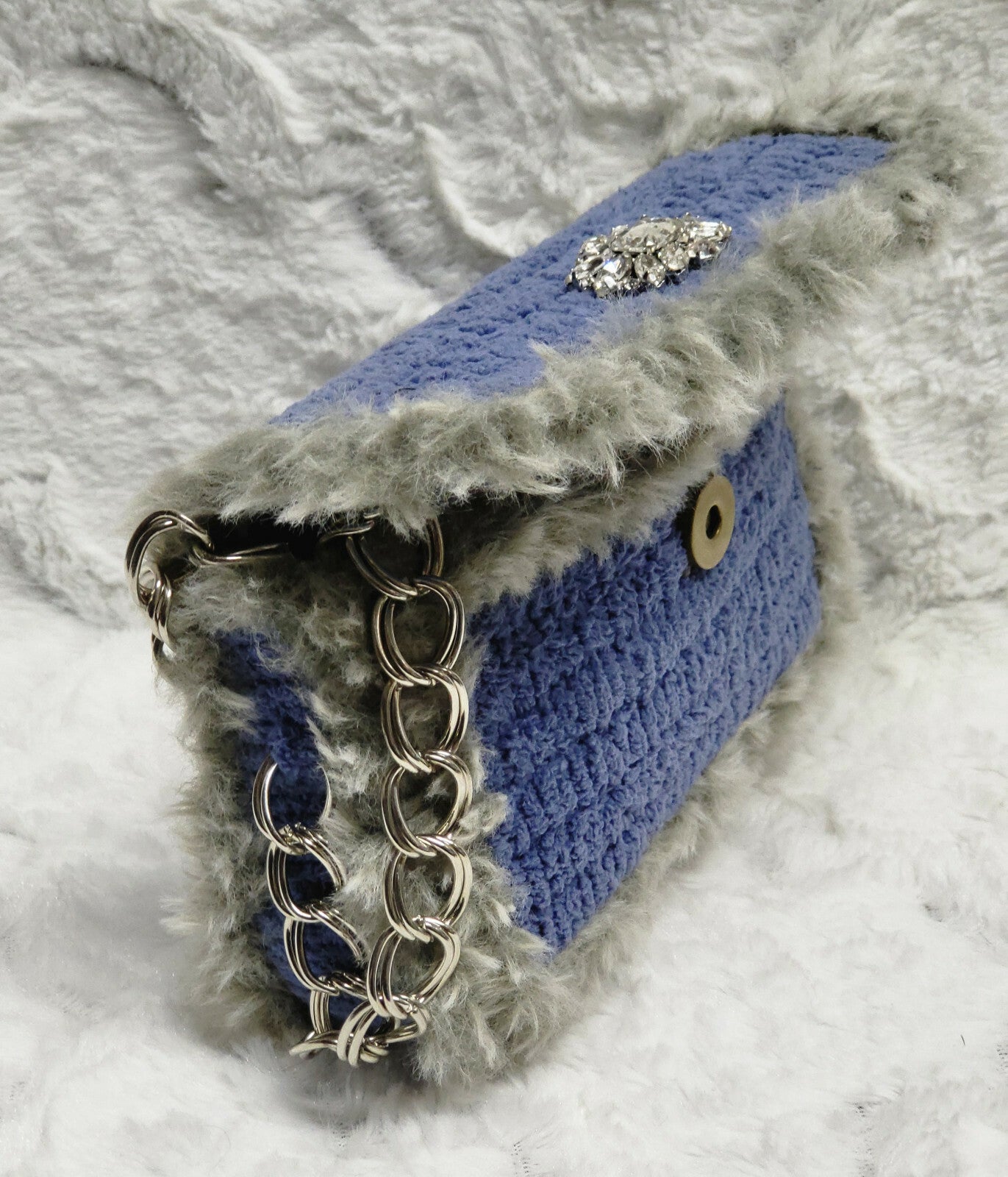 Handmade Plastic Canvas Purse