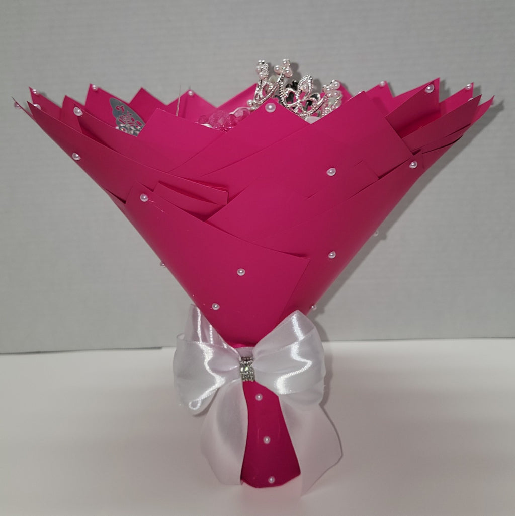 handmade Ribbon Flower bouquet