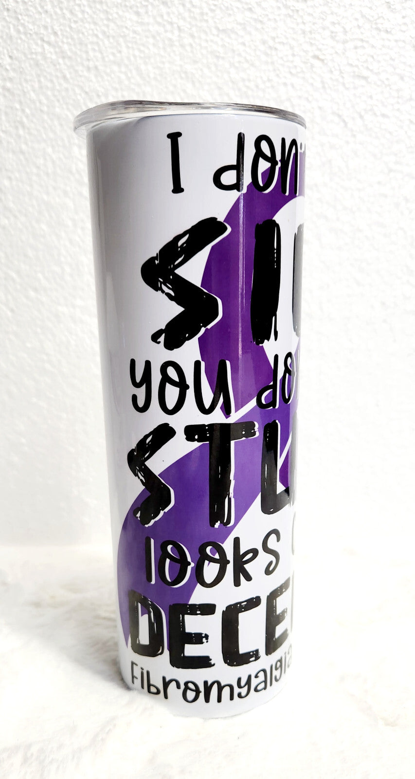 20 oz sublimation tumbler fibromyalgia