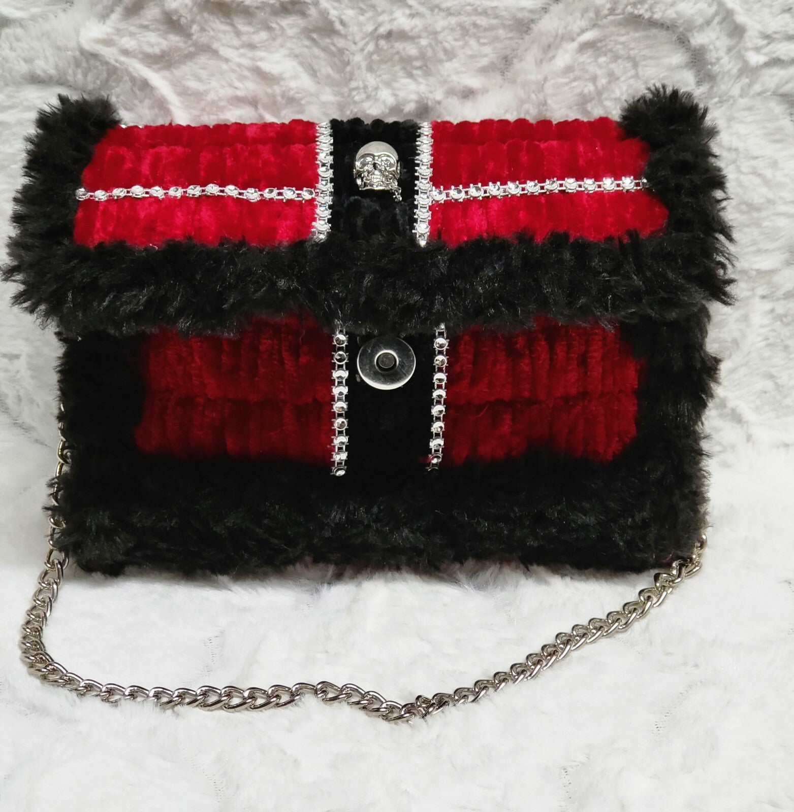 Handmade Plastic Canvas Purse