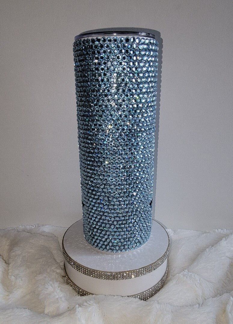 20 oz Stitch Rhinestone Tumbler
