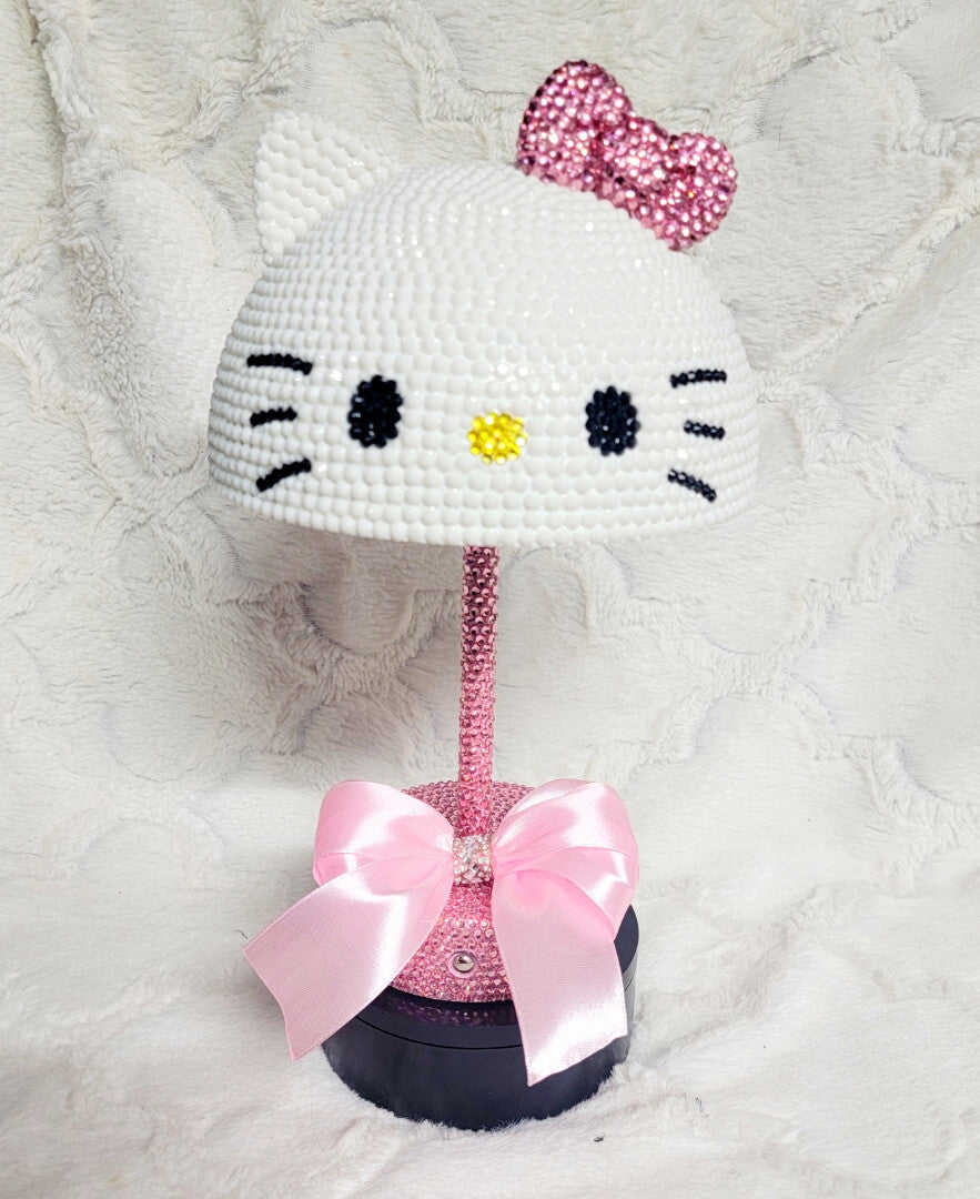 Rinestoned Hello Kitty desk lamp