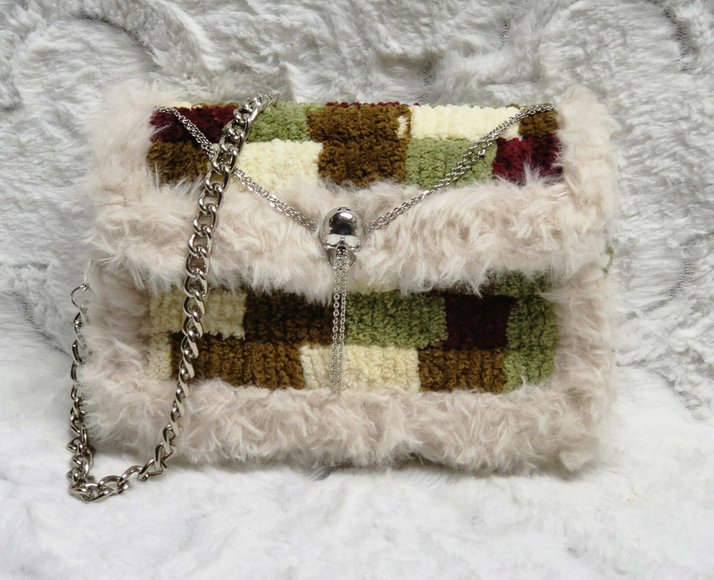 Handmade Plastic Canvas Purse