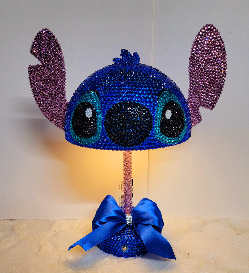 Rinestoned Stitch desk lamp