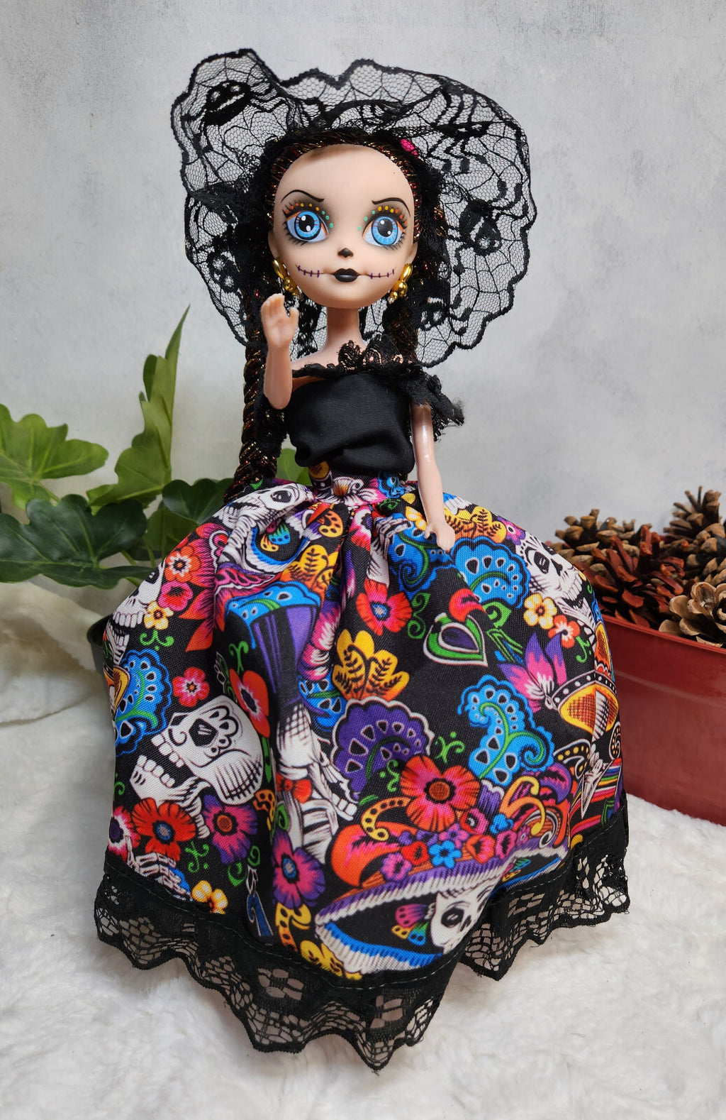 La Catrina Doll