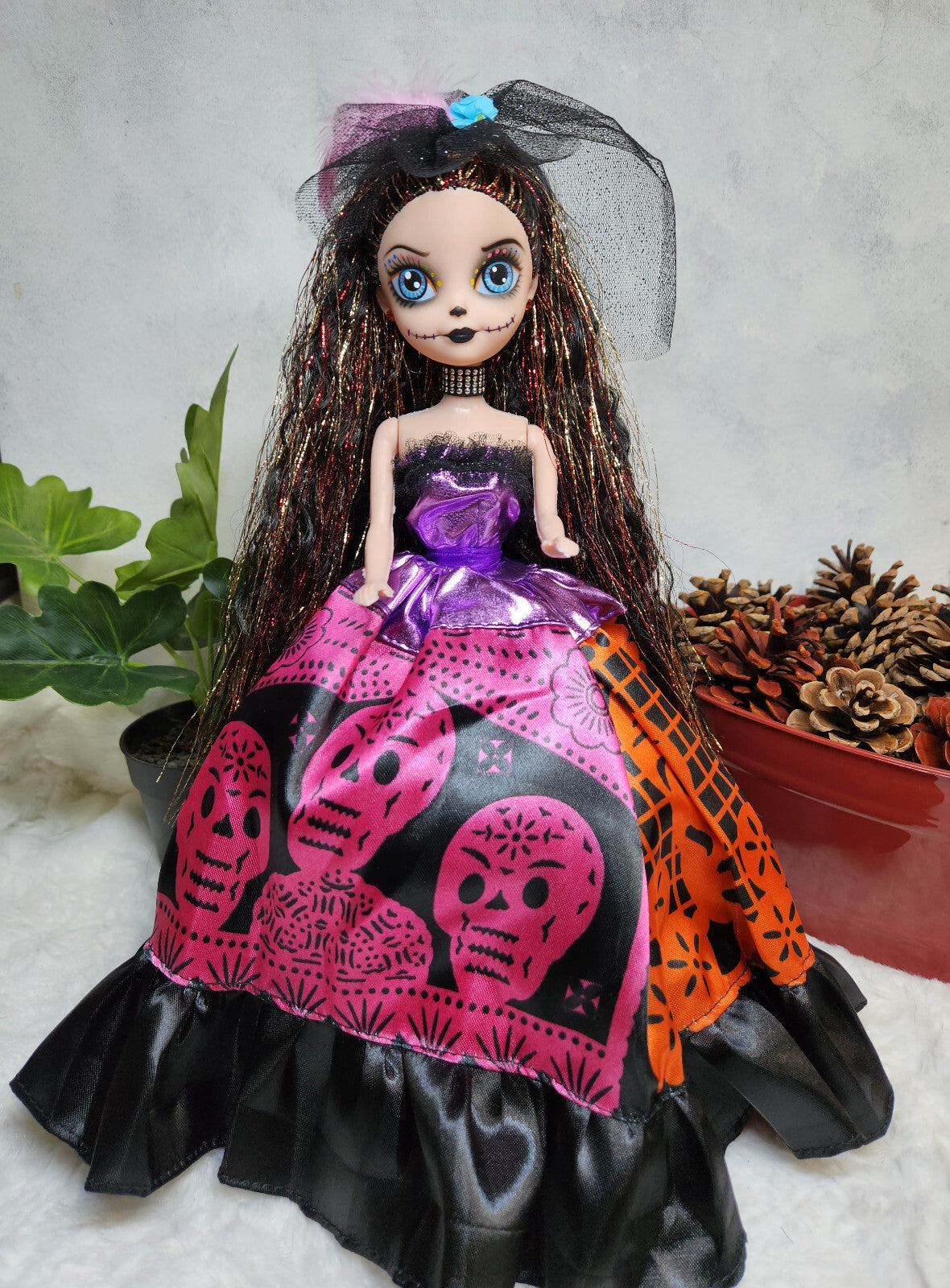 La Catrina Doll