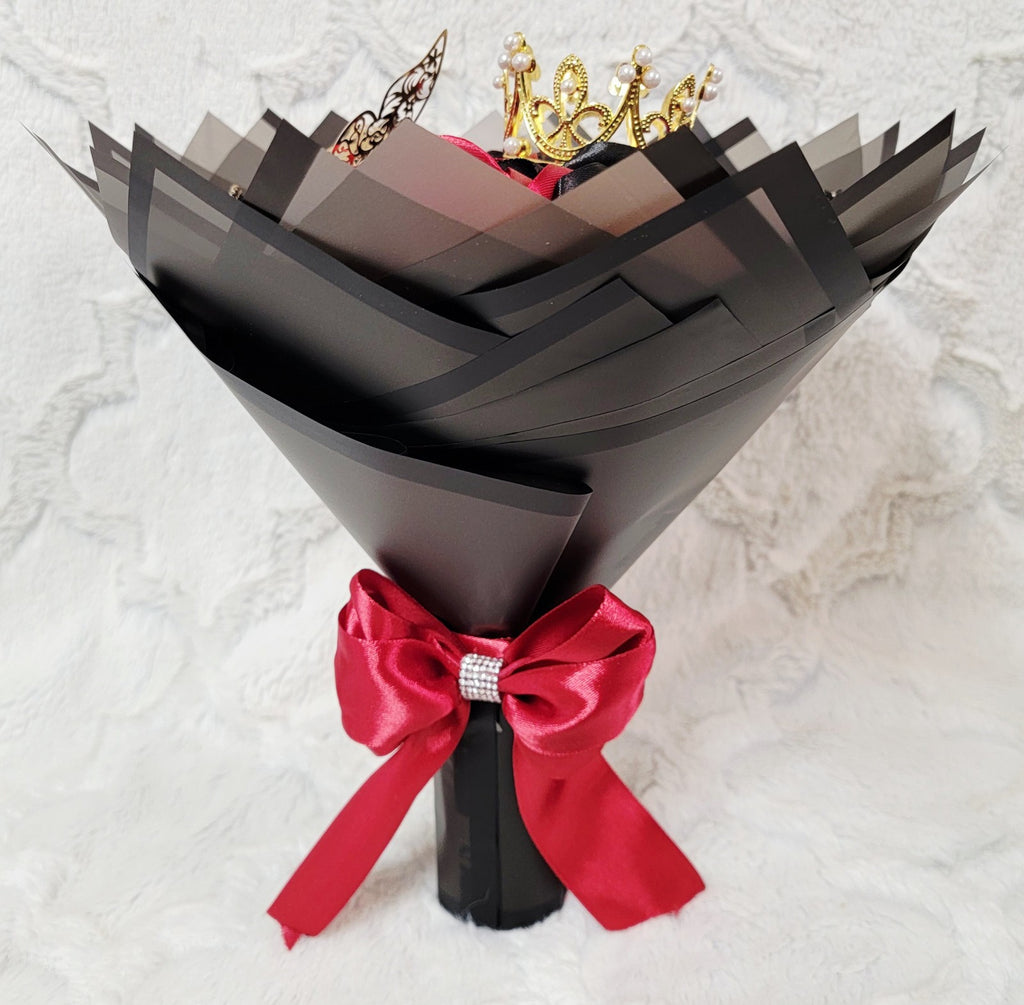 handmade Ribbon Flower bouquet