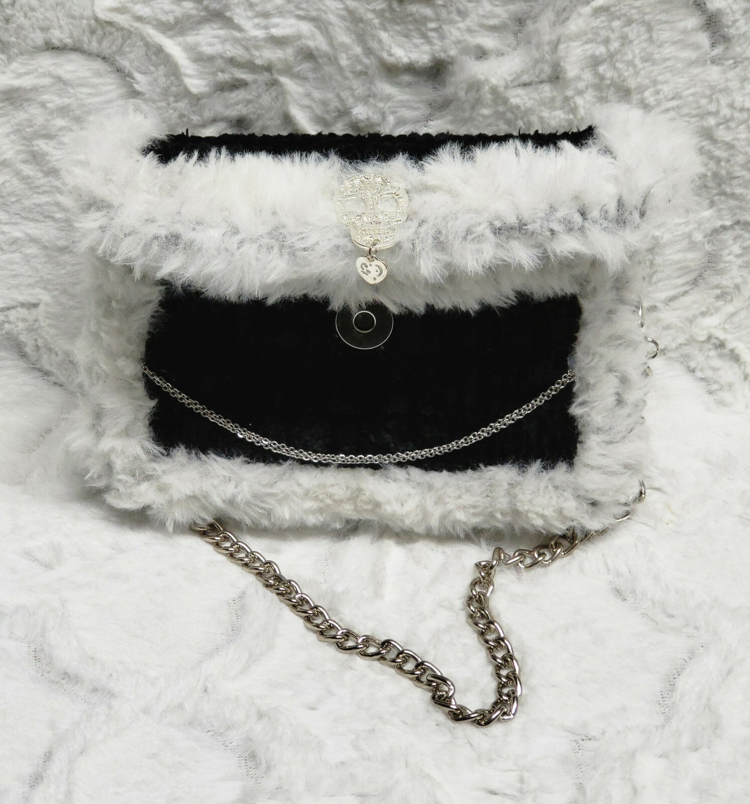 Handmade Plastic Canvas Purse