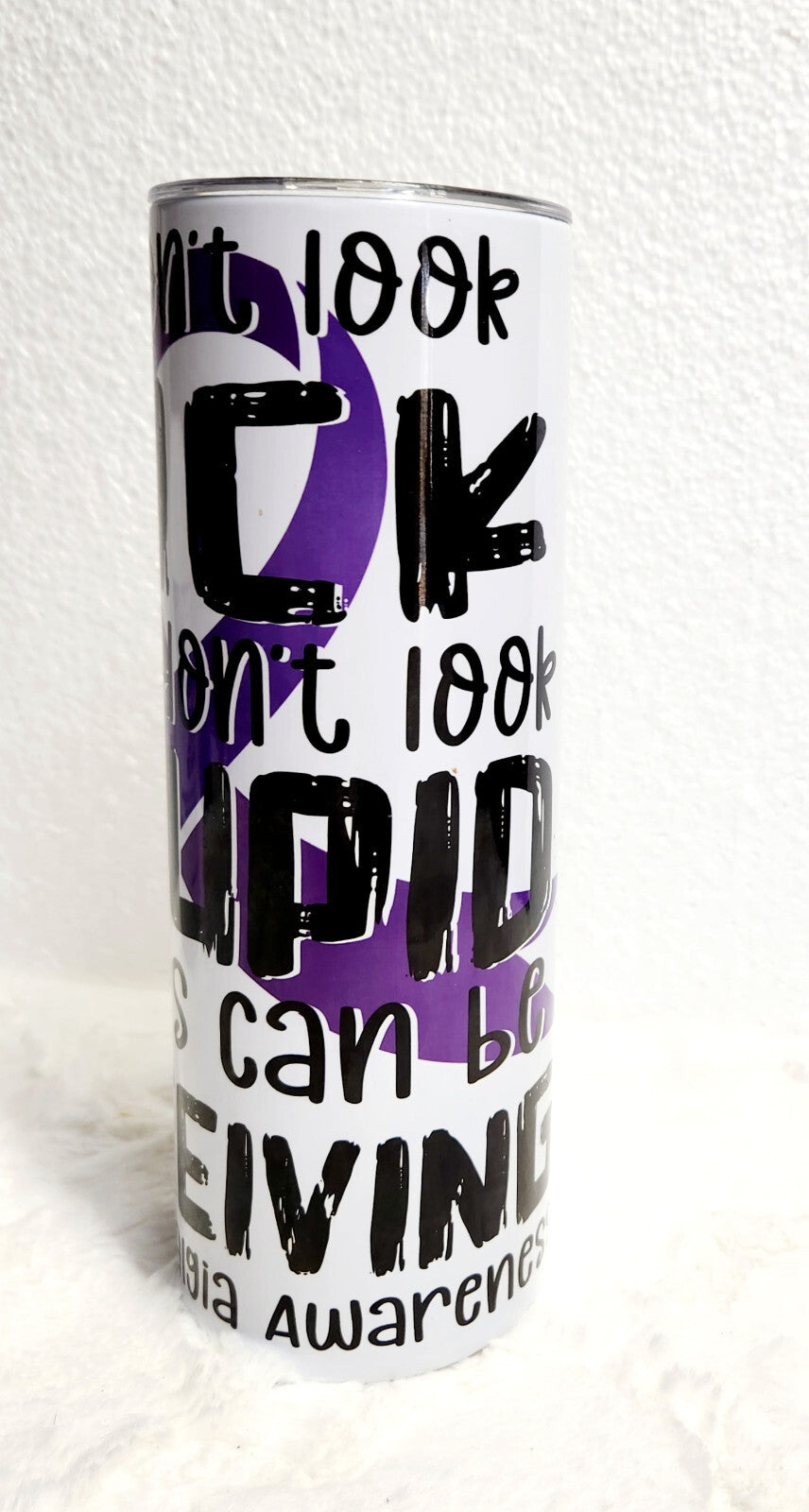 20 oz sublimation tumbler fibromyalgia