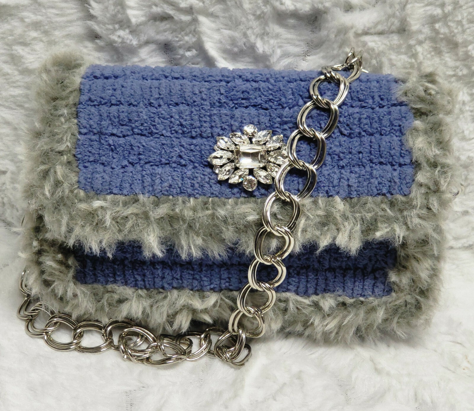 Handmade Plastic Canvas Purse