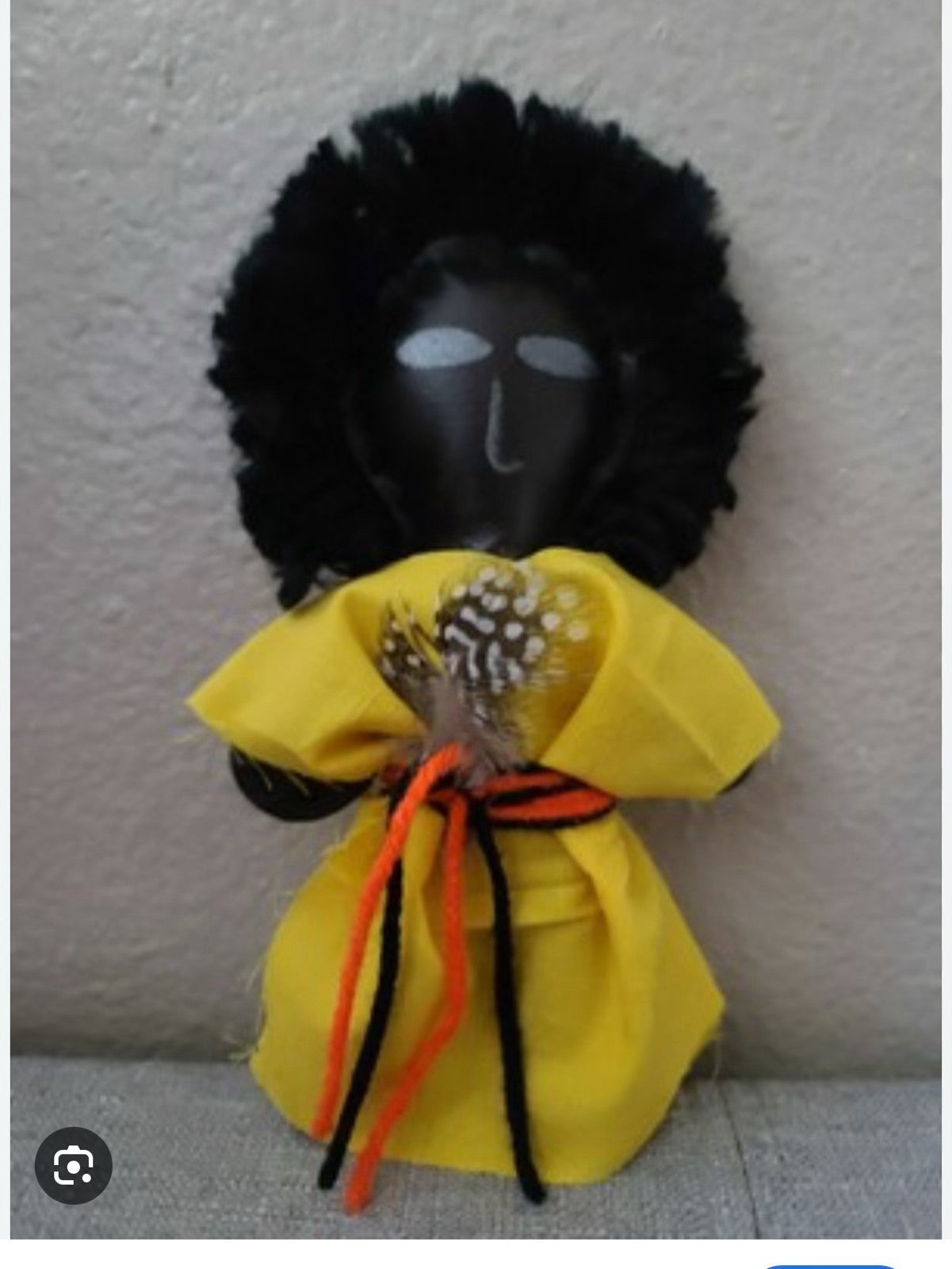 Handmade "Success, Power, Fulfillment, Happiness at Home or at Work" Wanga Dolls