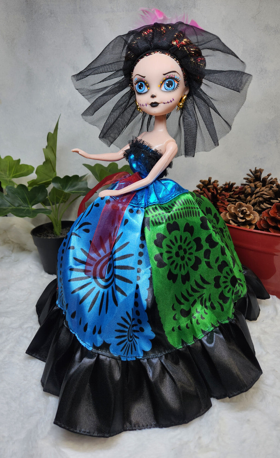 La Catrina Doll