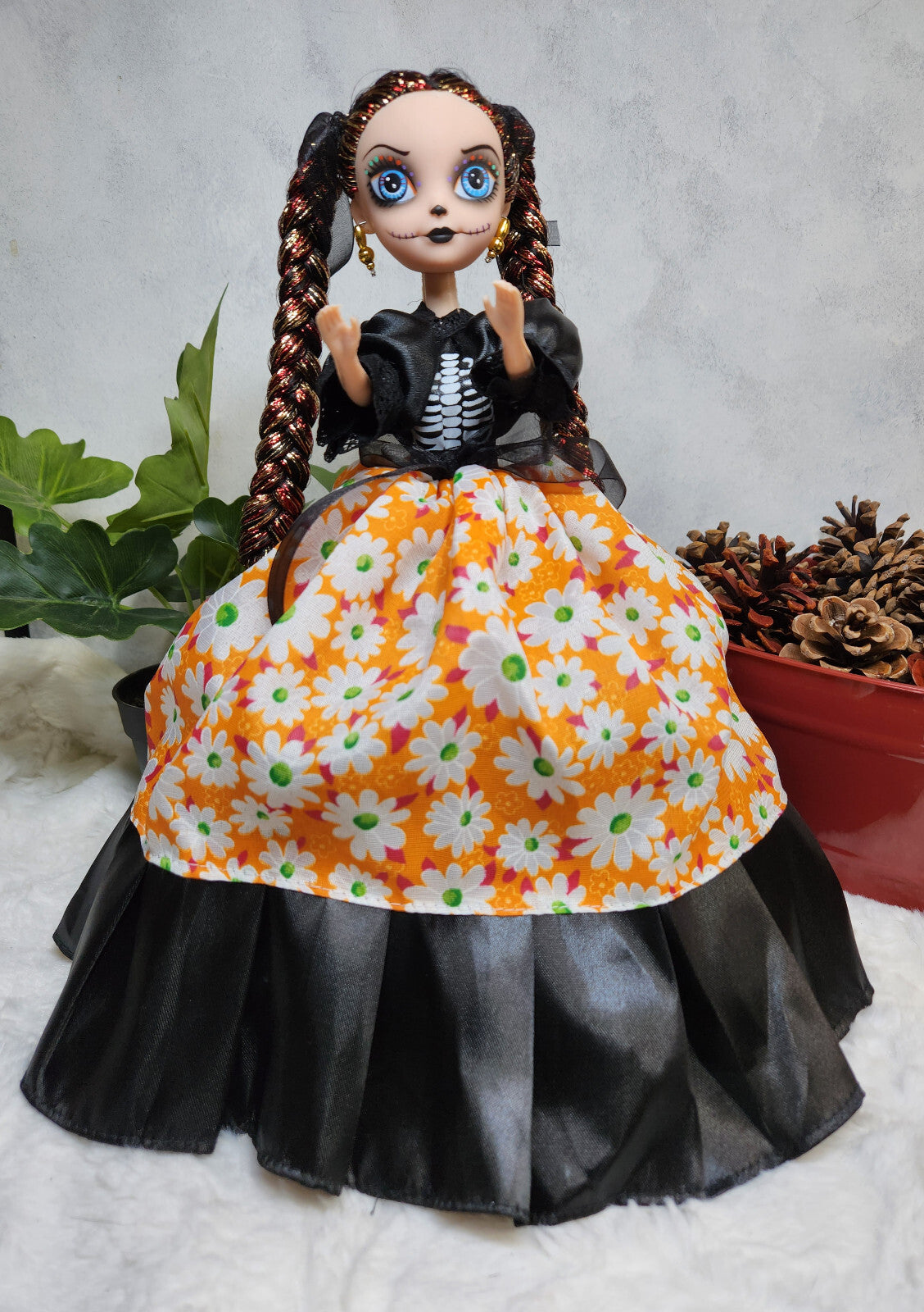 La Catrina Doll