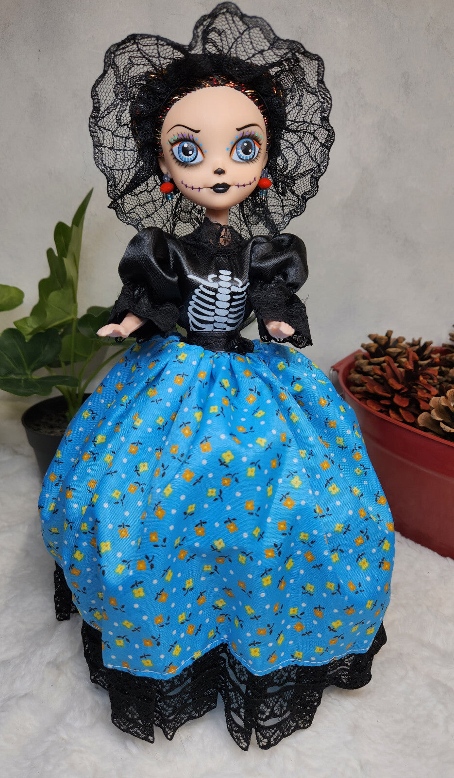 La Catrina Doll