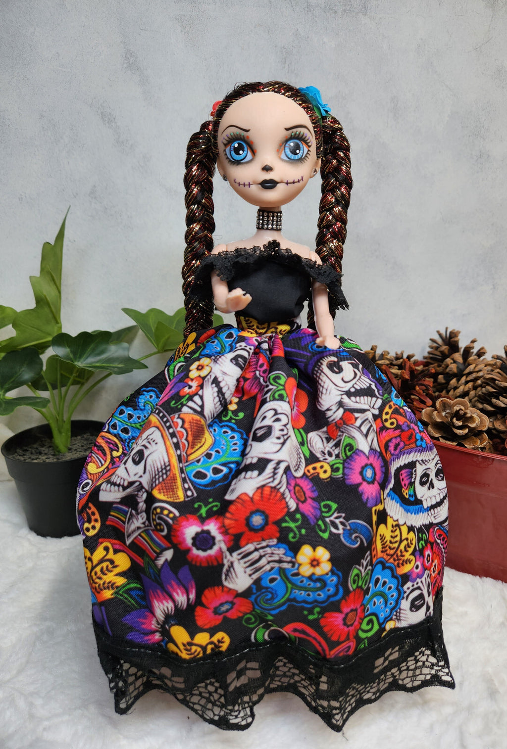 La Catrina Doll