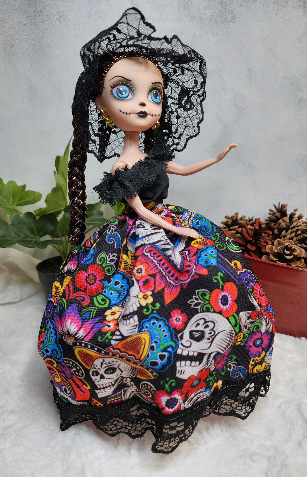 La Catrina Doll