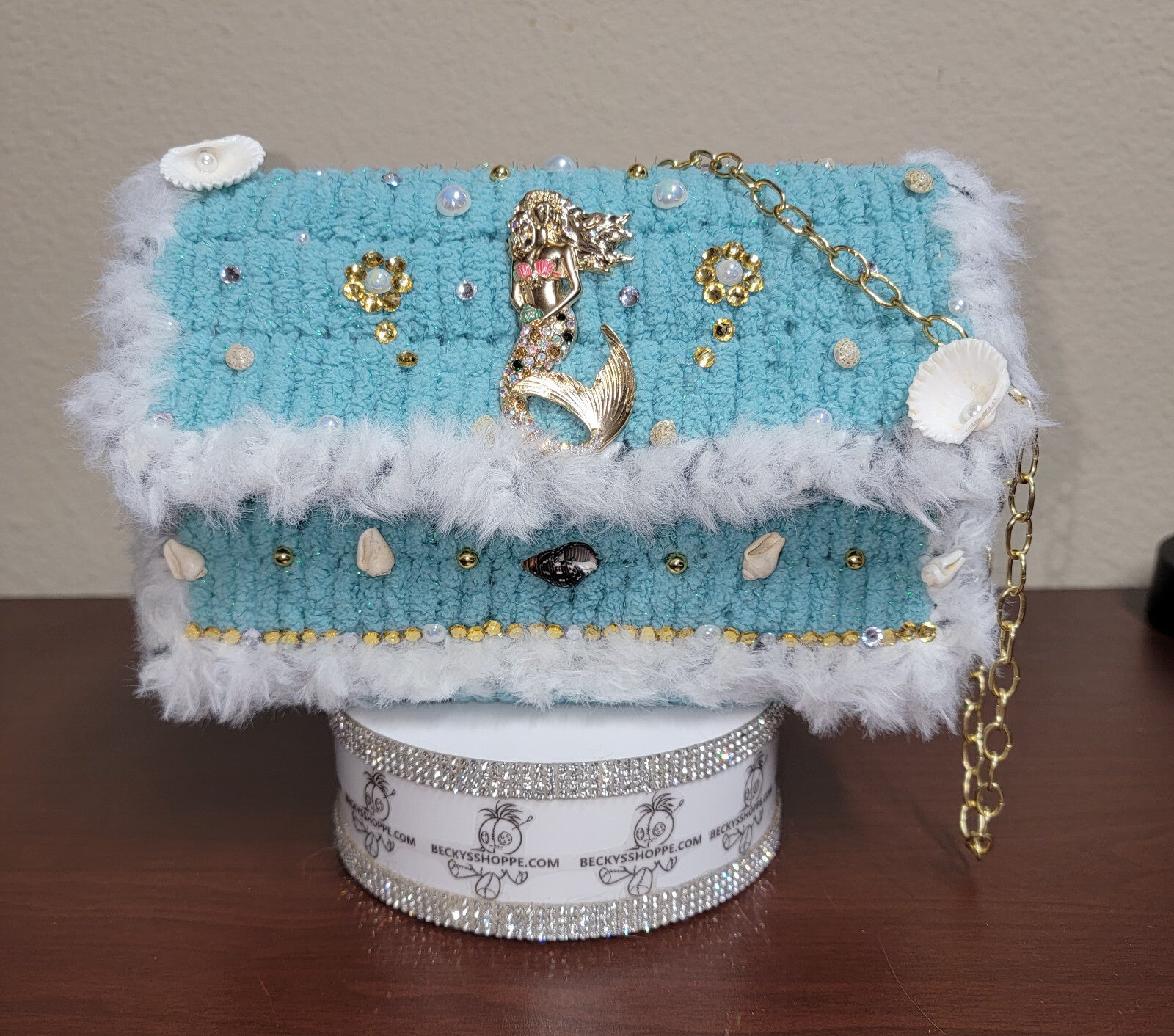 Handmade Plastic Canvas Purse