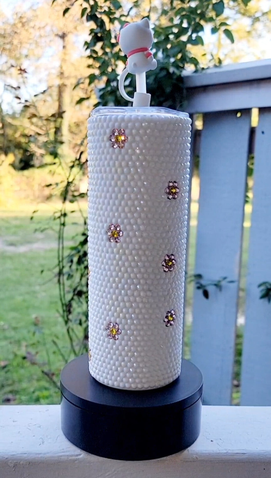 20 oz Rhinestone Tumbler