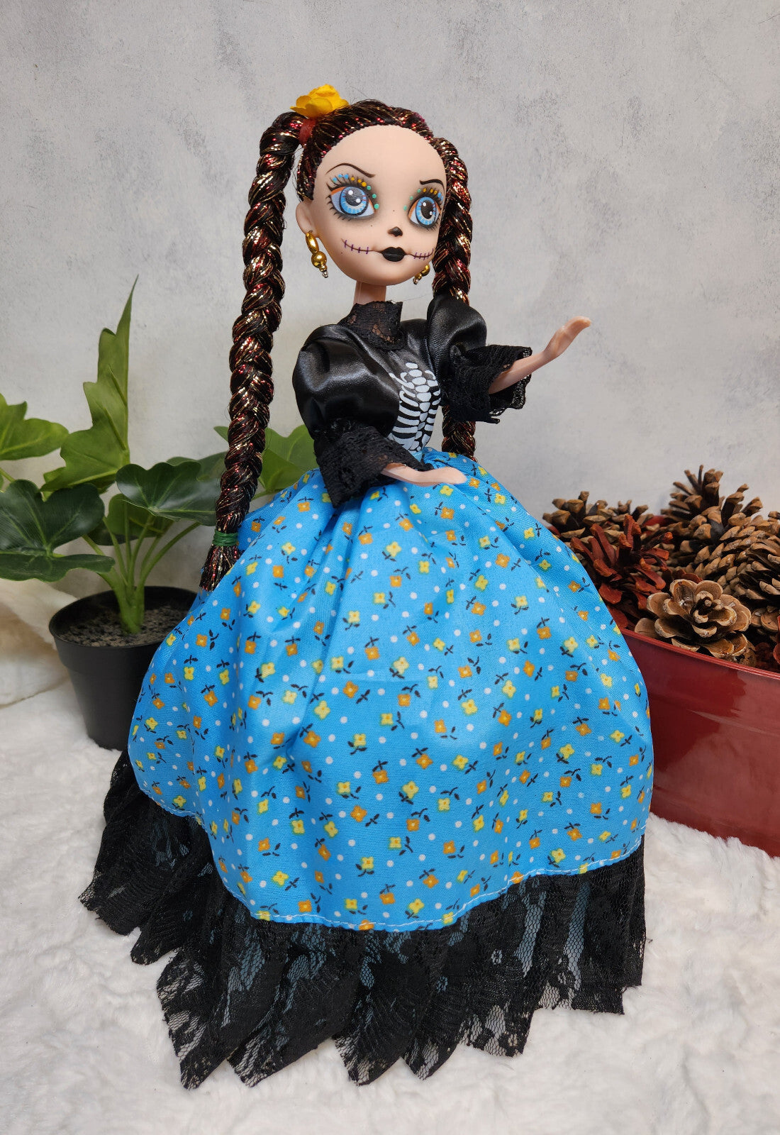 La Catrina Doll