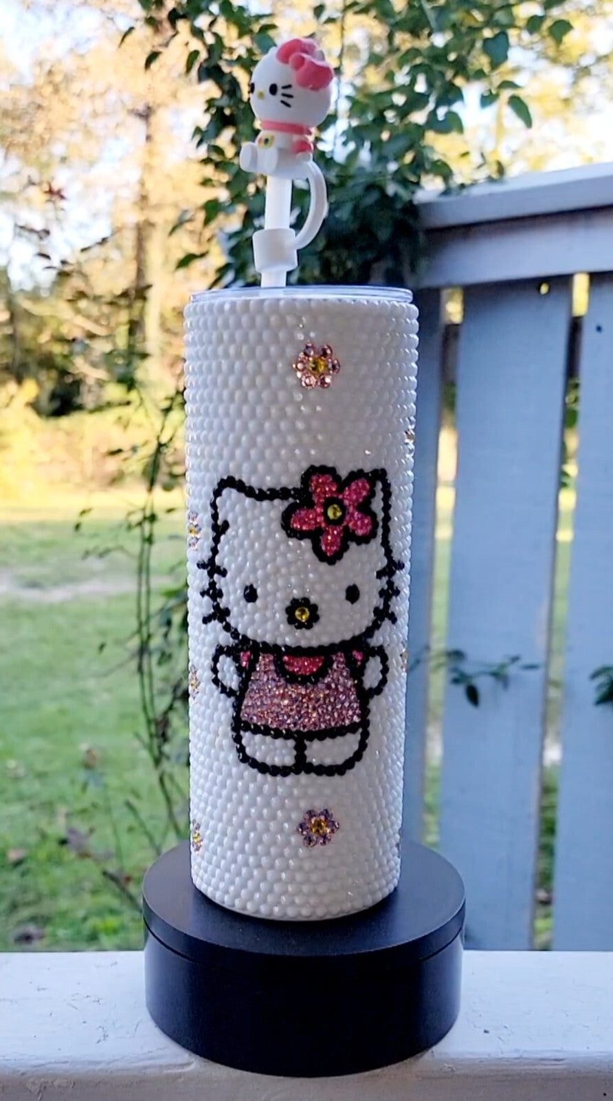 20 oz Rhinestone Tumbler