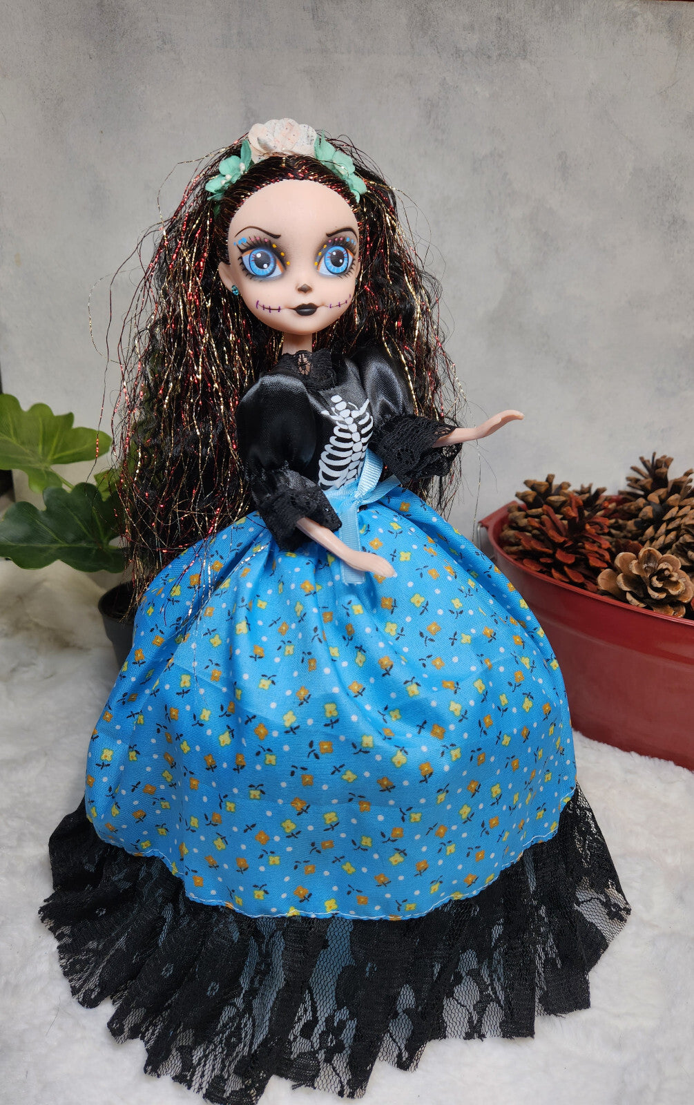 La Catrina Doll