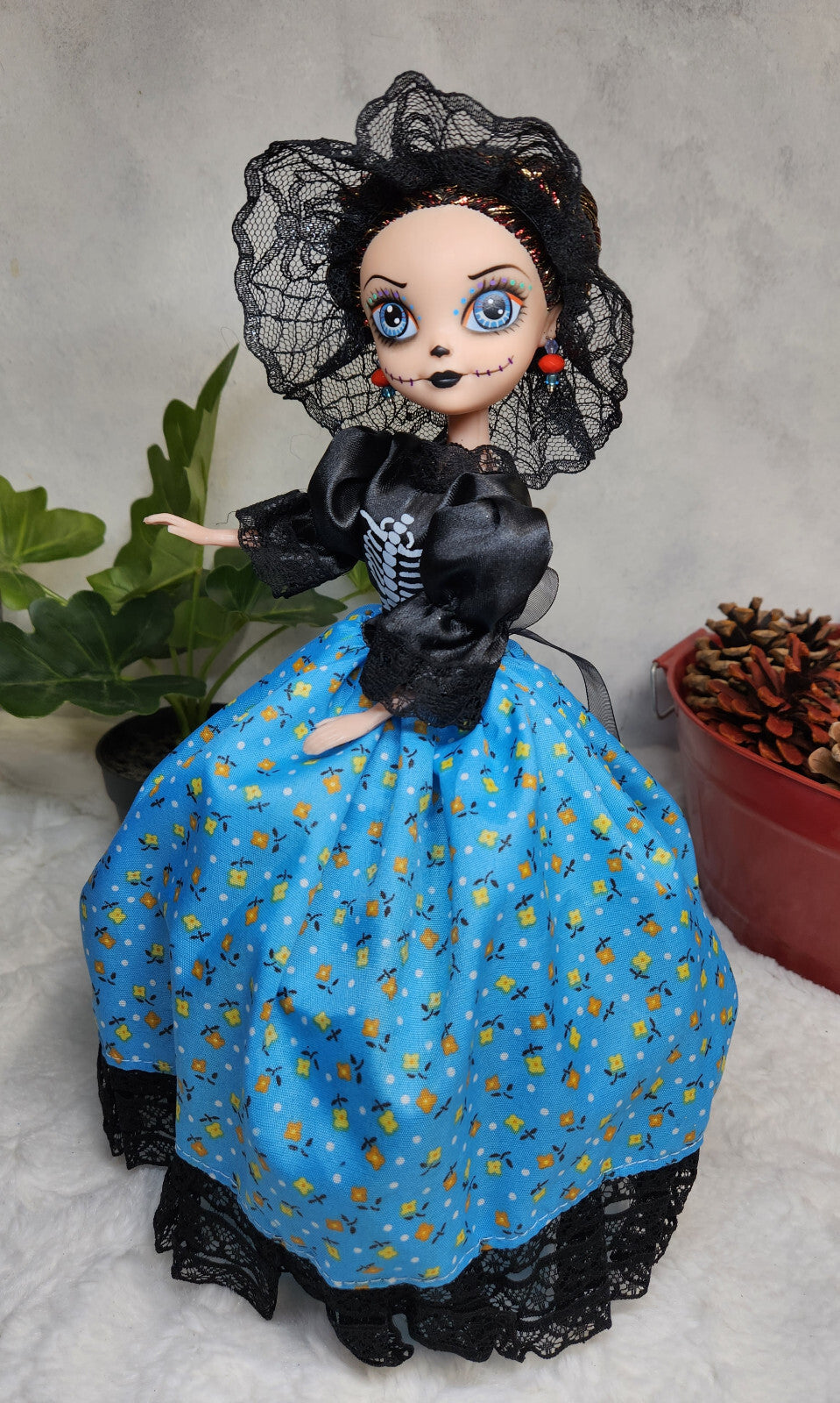 La Catrina Doll