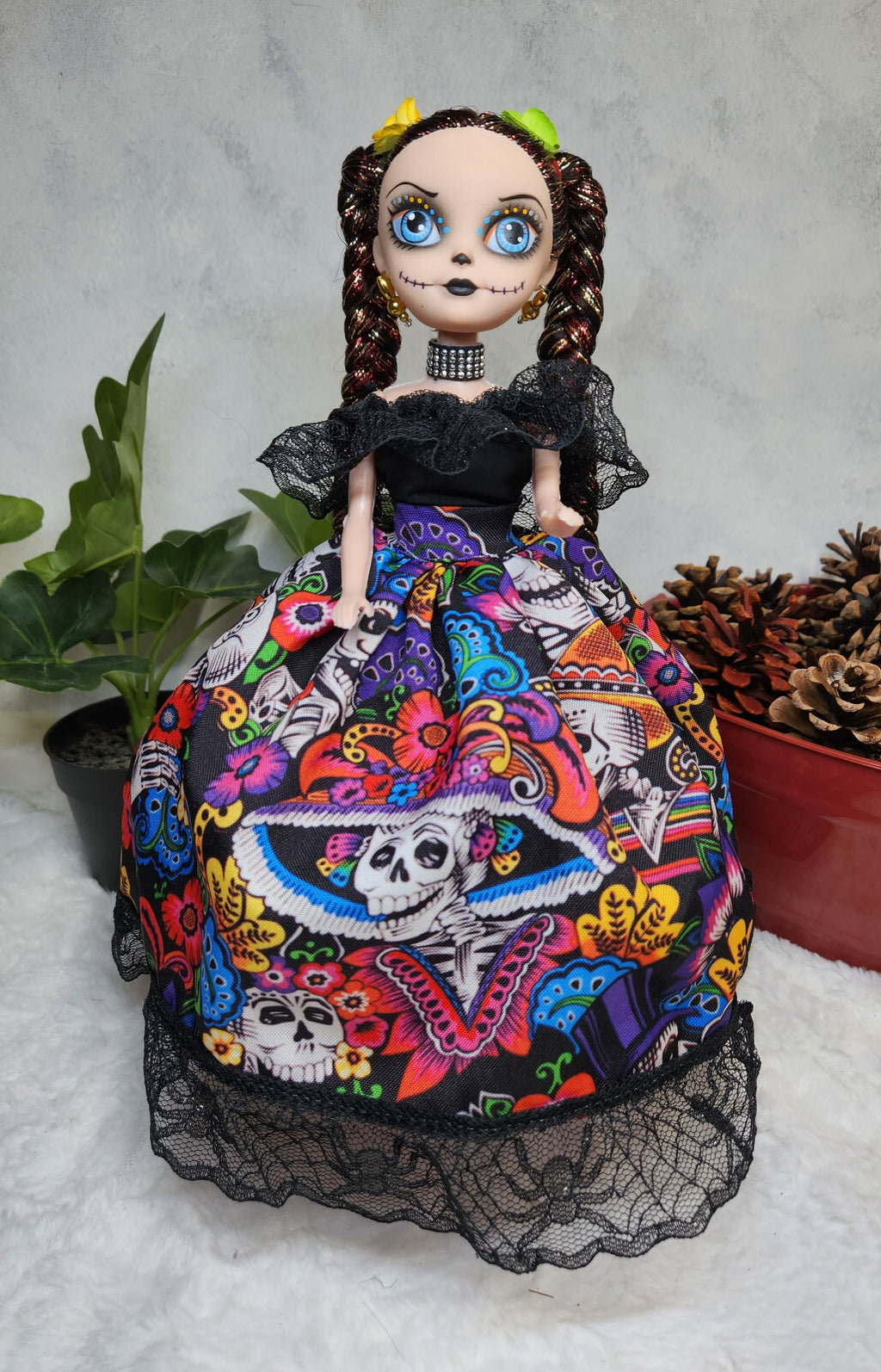 La Catrina Doll